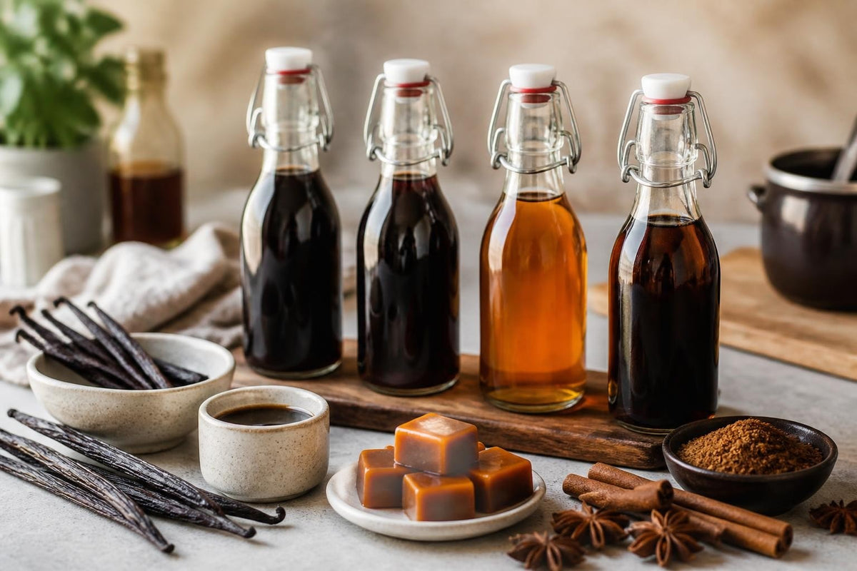 Sirops Maison pour Café : Saveurs Artisanales