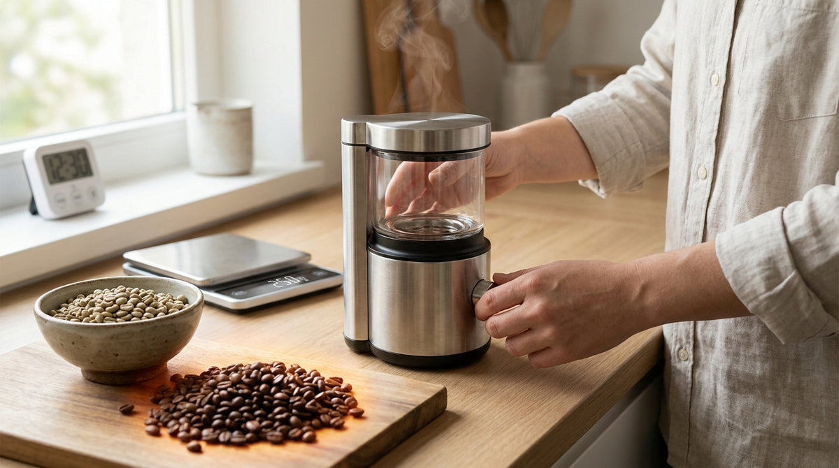 Apprendre à torréfier son café bio soi-même