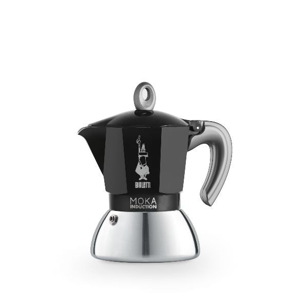 BIALETTI Cafetière italienne 2 tasses - Moka Induction Noire - 1