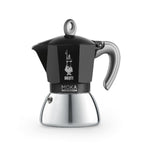 BIALETTI Cafetière italienne 6 tasses - Moka Induction Noire - 1