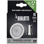 BIALETTI Filtre inox + 1 joint silicone pour cafetières italiennes inox 4 tasses - 2