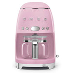 SMEG Cafetière filtre 10 tasses programmable Rose - Années 50 - DCF02PGEU - 2
