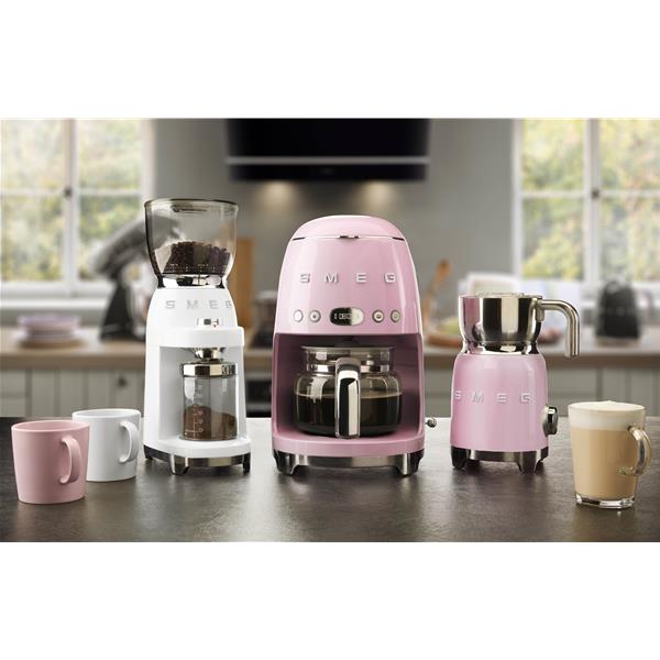 SMEG Cafetière filtre 10 tasses programmable Rose - Années 50 - DCF02PGEU - 5