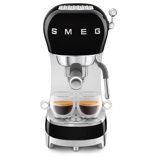 SMEG Machine Expresso Noire - Années 50 - ECF02BLEU - 1