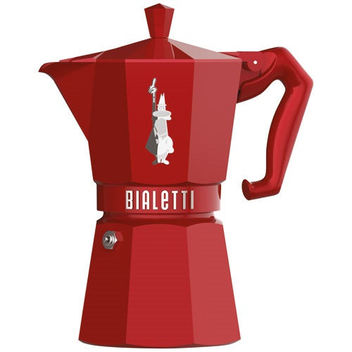 BIALETTI Cafetière italienne 6 tasses Rouge - Moka Exclusive - 1