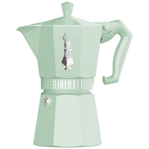 BIALETTI Cafetière italienne 6 tasses Vert Pastel - Moka Exclusive - 1