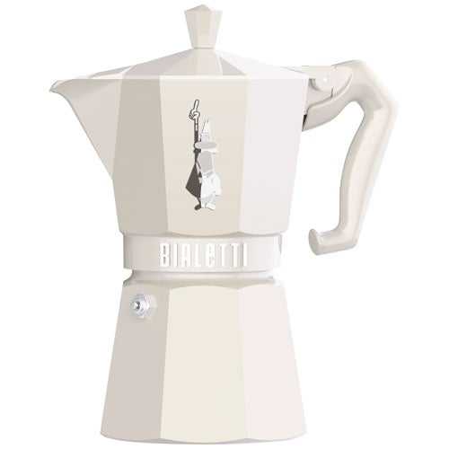 BIALETTI Cafetière italienne 6 tasses Crème - Moka Exclusive - 1