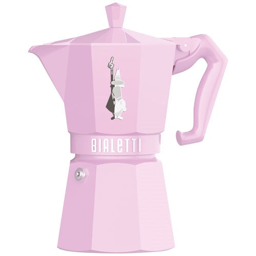BIALETTI Cafetière italienne 6 tasses Rose Pastel - Moka Exclusive - 1