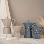 BIALETTI Cafetière italienne 3 tasses Gris Silver - Moka Exclusive Octogonal - 4
