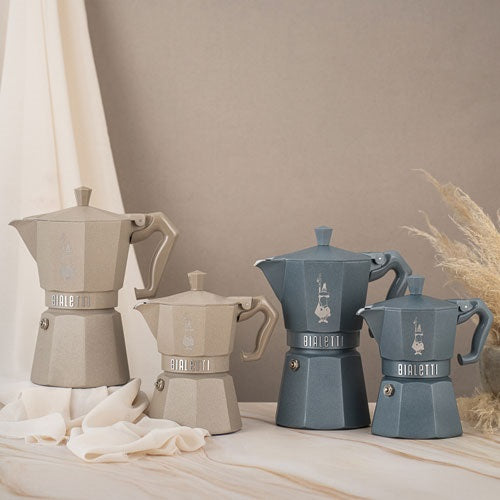 BIALETTI Cafetière italienne 6 tasses Sable du Désert - Moka Exclusive Octogonal - 5