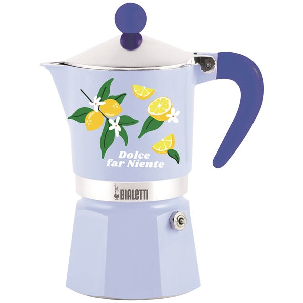 BIALETTI RAINBOW CELESTE 3 CUPS - CITRONS - 1