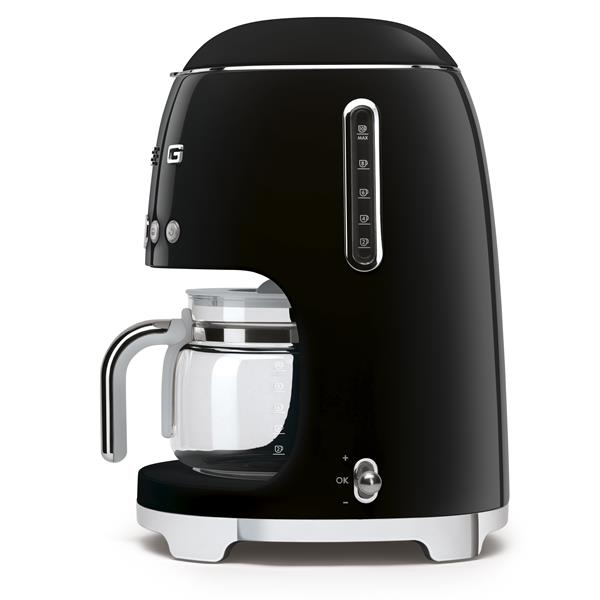 SMEG Cafetière filtre 10 tasses programmable Noir - Années 50 - DCF02BLEU - 3