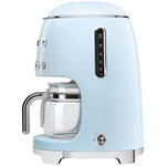 SMEG Cafetière filtre 10 tasses programmable Bleu Azur - Années 50 - DCF02PBEU - 3