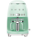 SMEG Cafetière filtre 10 tasses programmable Vert d'Eau - Années 50 - DCF02PGEU - 2
