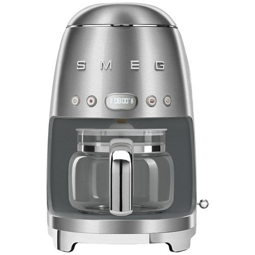 SMEG Cafetière filtre 10 tasses programmable Acier Brossé - Années 50 -DCF02SSEU - 2