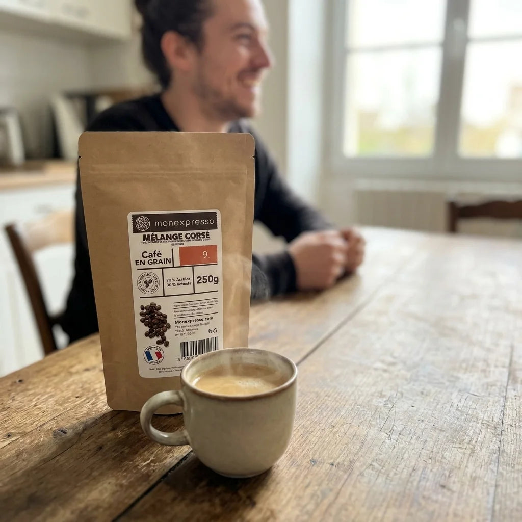 Café En Grains - Assemblage - Mélange Corsé Décaféiné