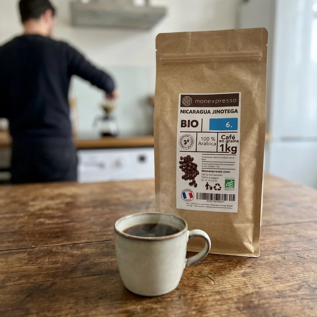 Café En Grains - Pure Origine - Nicaragua Bio (10Kg Vente En Gros)