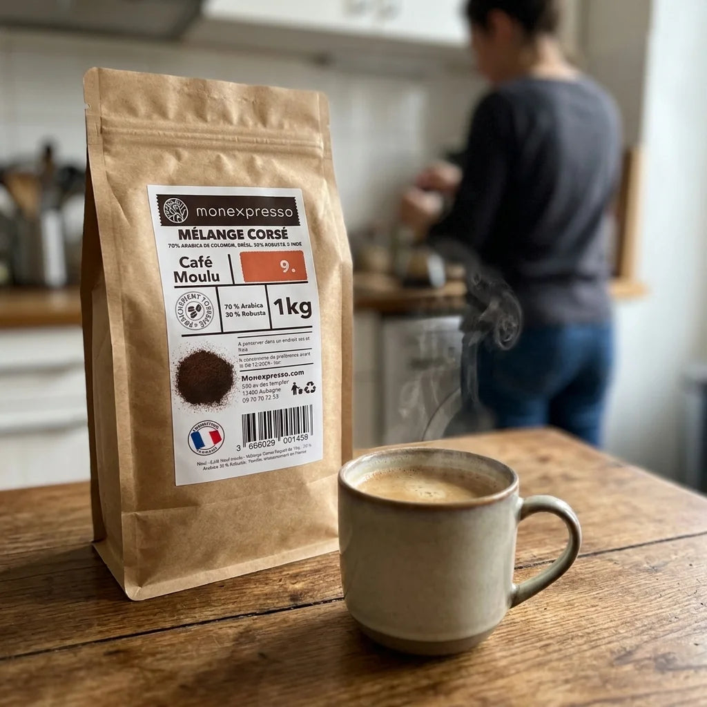 Café Moulu - Assemblage - Mélange Corsé