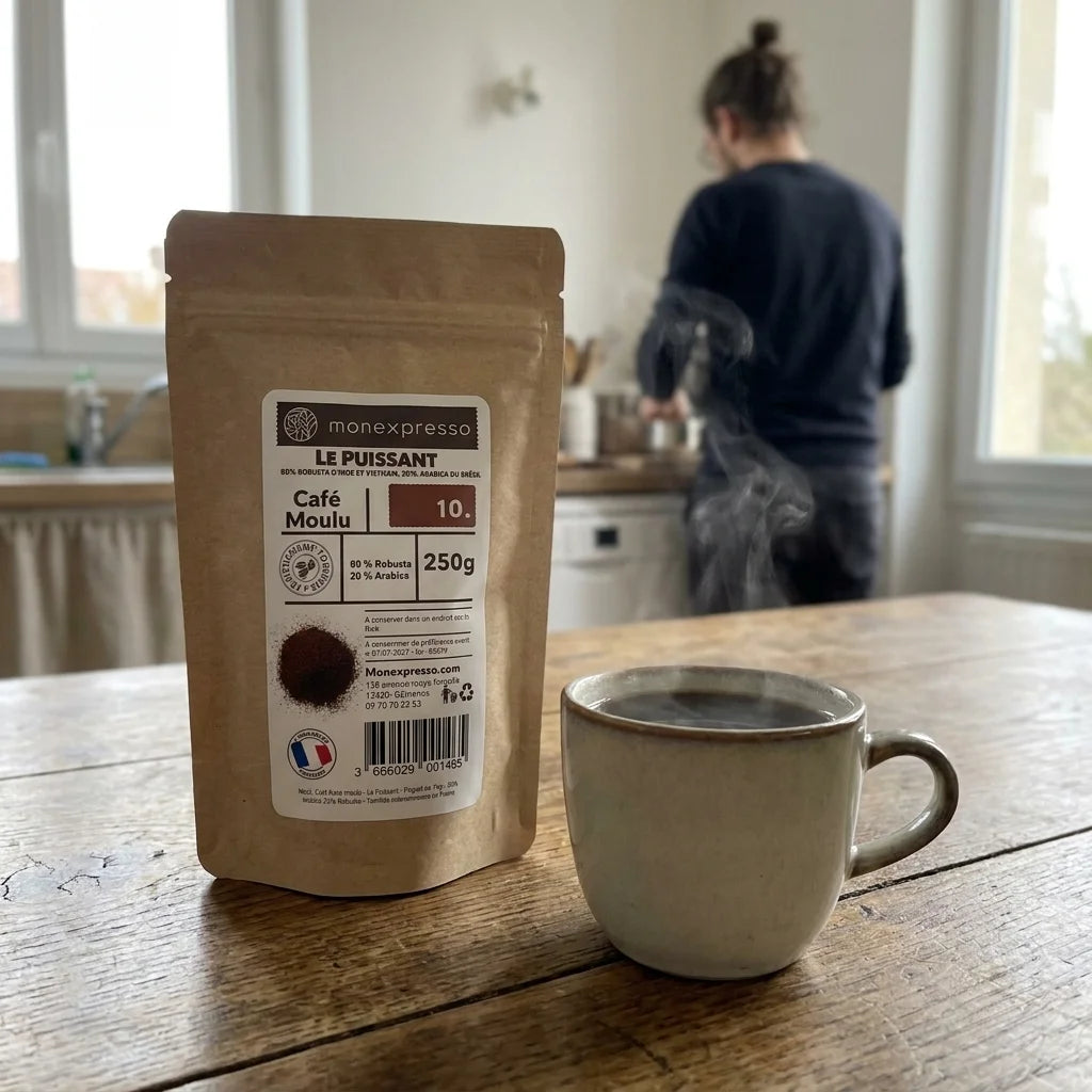 Café Moulu - Assemblage - Mélange Le Puissant