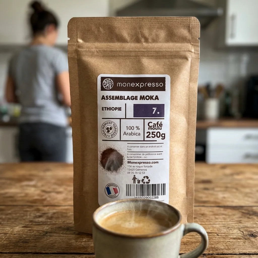 Café Moulu - Assemblage - Moka D’Éthiopie