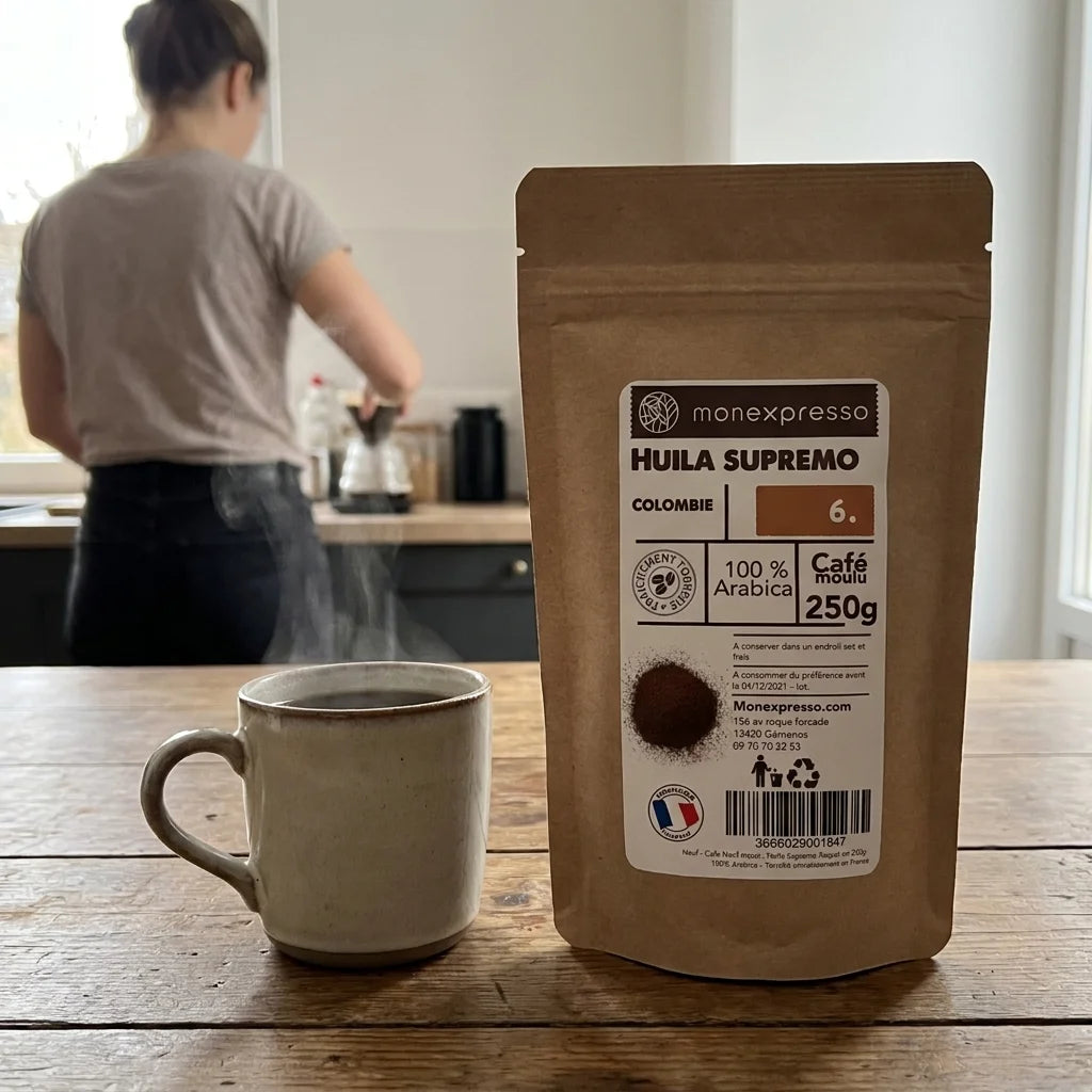 Café Moulu - Pure Origine - Huila Supremo Grand Cru De Colombie