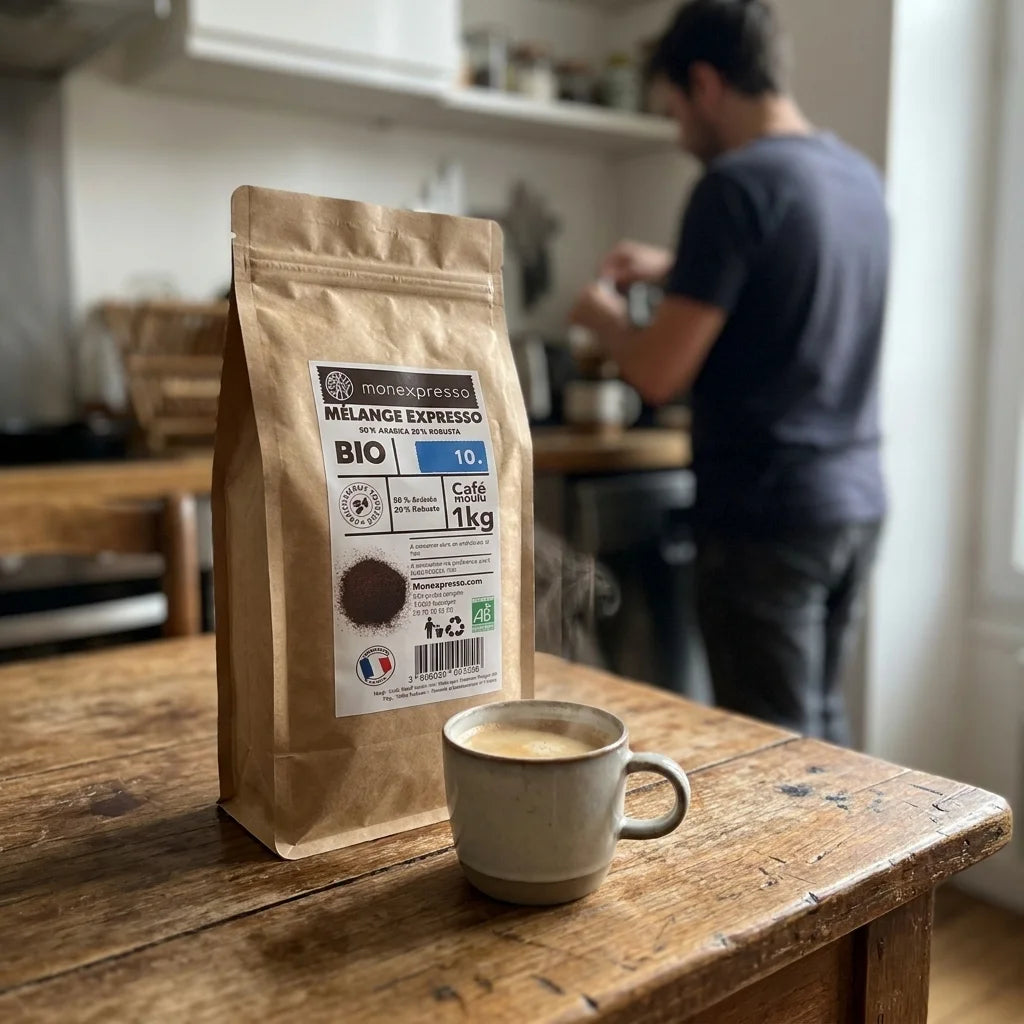 Café Moulu - Pure Origine - Mélange Expresso Bio