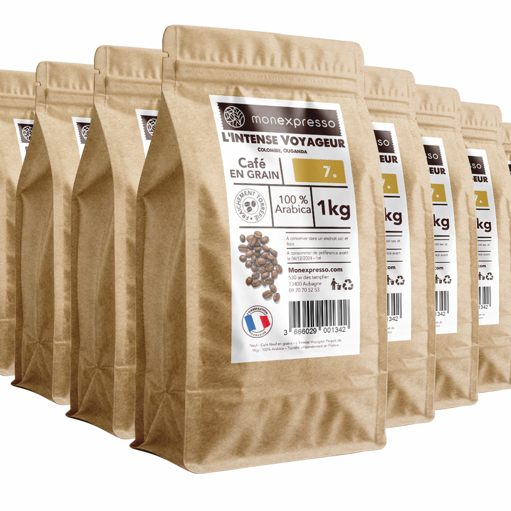 Café En Grains - Assemblage -  L’Intense Voyageur