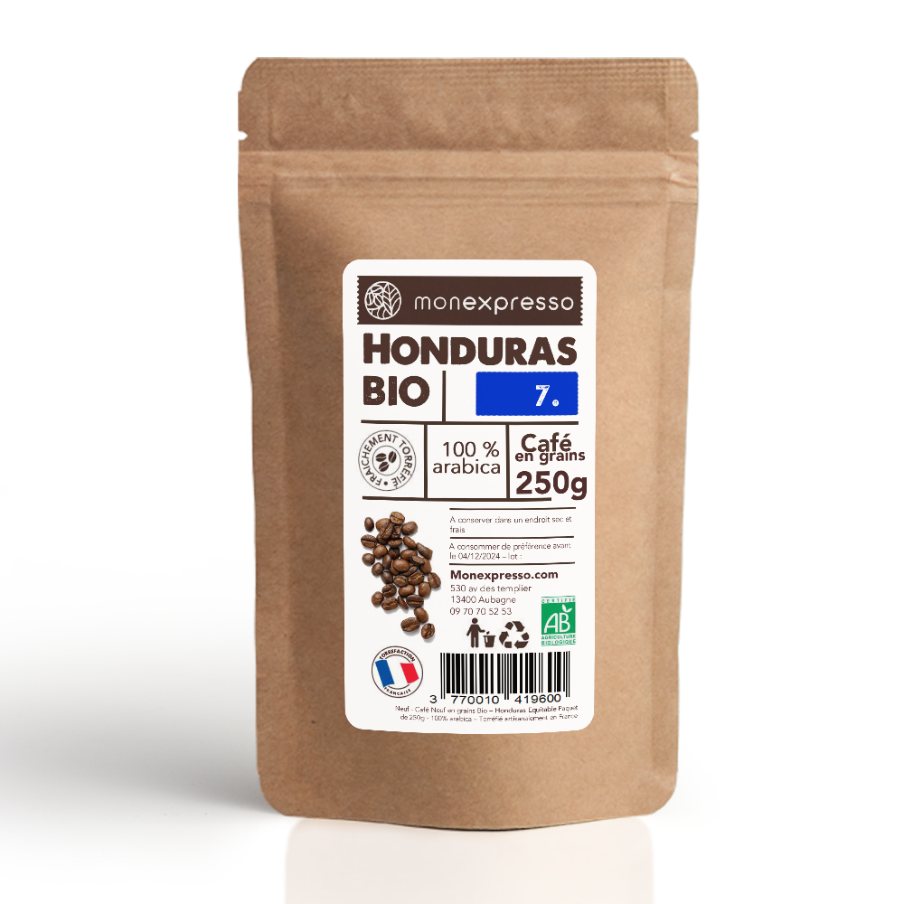 Café En Grains - Pure Origine -  Honduras Equitable  Bio