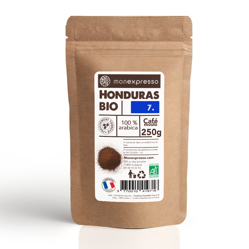 Café Moulu - Pure Origine - Honduras Equitable Bio