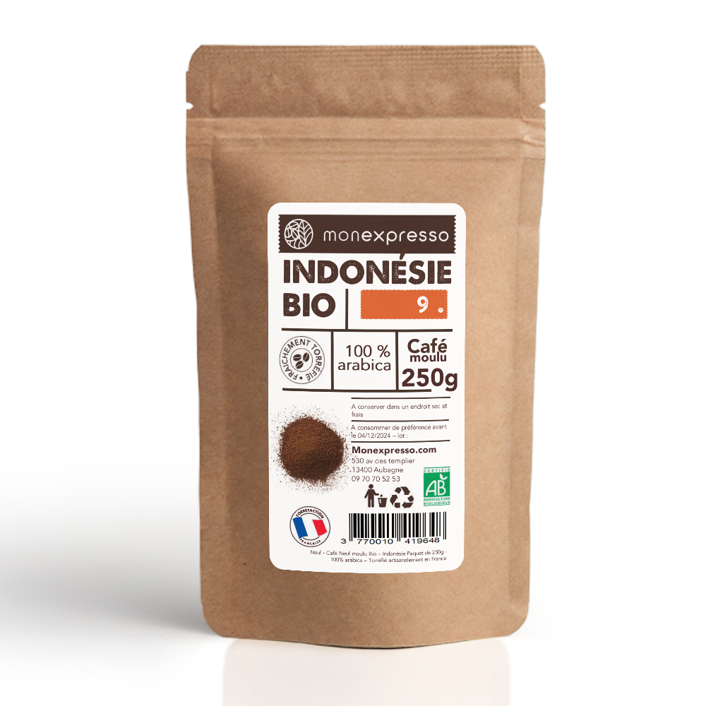 Café Moulu - Pure Origine - Indonésie Bio