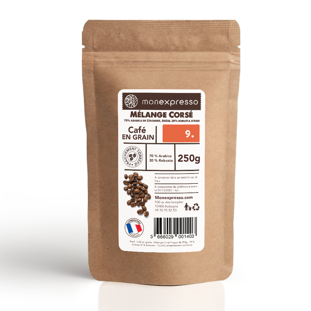 Café En Grains - Assemblage - Mélange Corsé