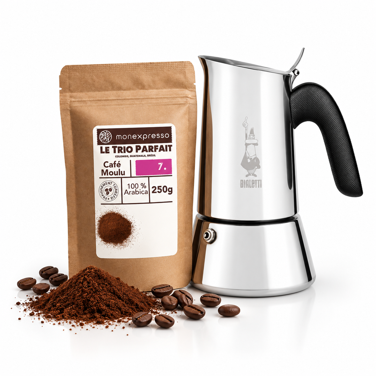 Bialetti Cafetière Italienne Vénus 10 tasses