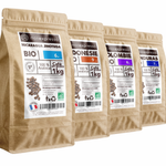 Café En Grains Bio - Pack Découverte 4 x 1Kg